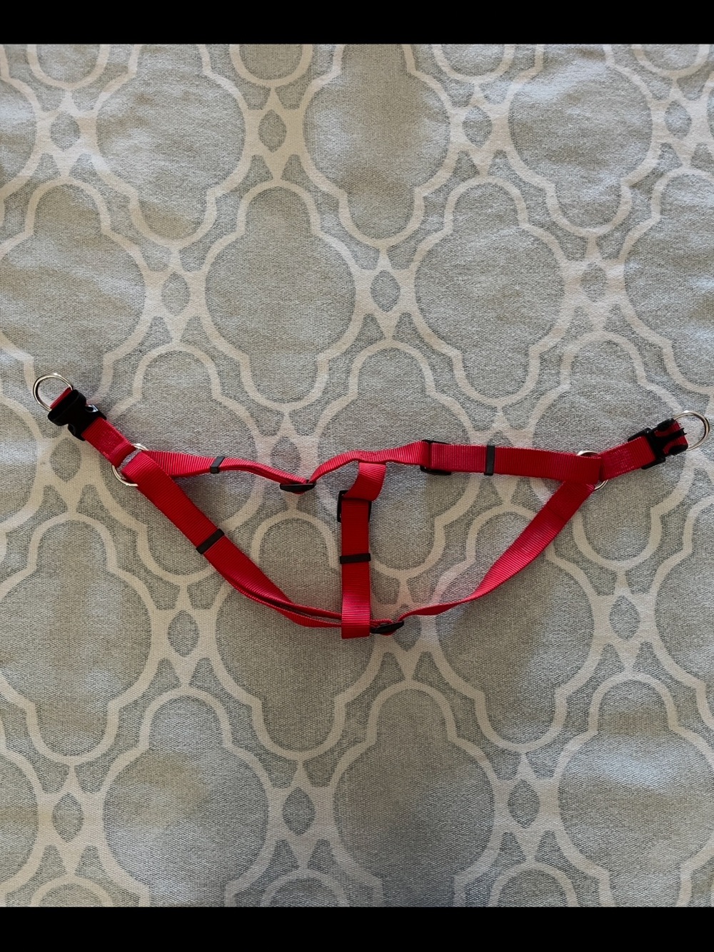 Adjustable Dog Red Harness - NEW WOT - size large